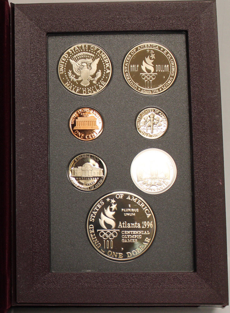 1996 Prestige Proof Set (OGP) 7 coins