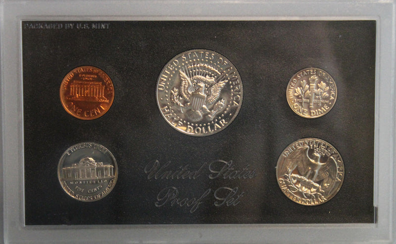 1972 Proof Set CN-Clad (OGP) 5 coins