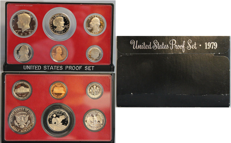 1979 Proof Set CN-Clad Type 1 (OGP) 6 coins