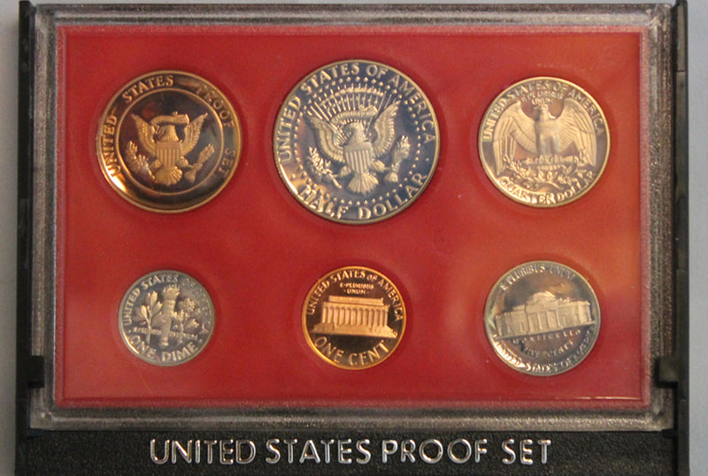1982 Proof Set CN-Clad (OGP) 5 coins