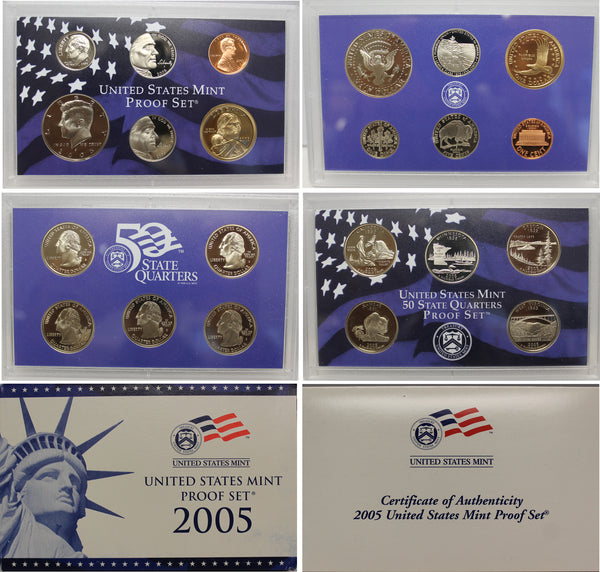 2005 Proof Set CN-Clad (OGP) 11 coins