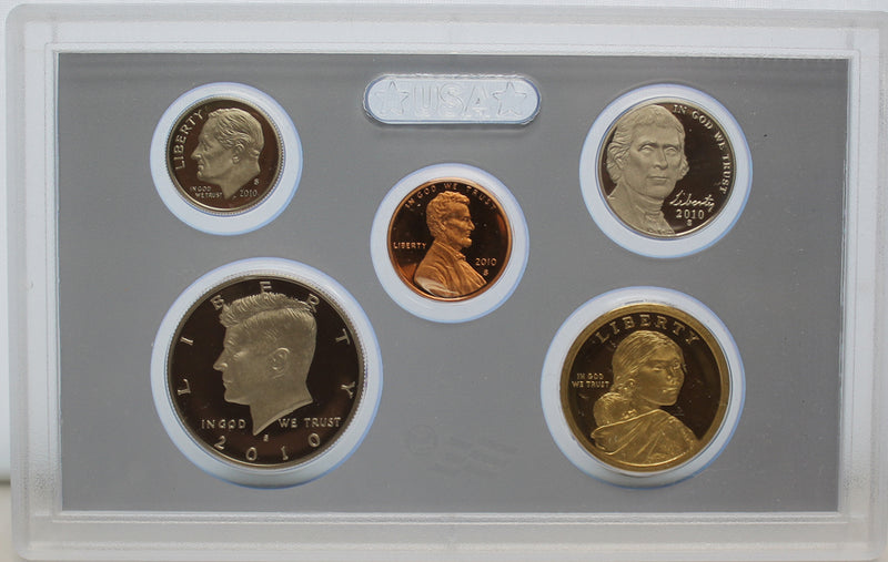 2010 Proof Set CN-Clad (OGP) 14 coins