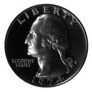 1974 S Washington Quarter Choice Gem Proof Roll CN-Clad (40 Coins)