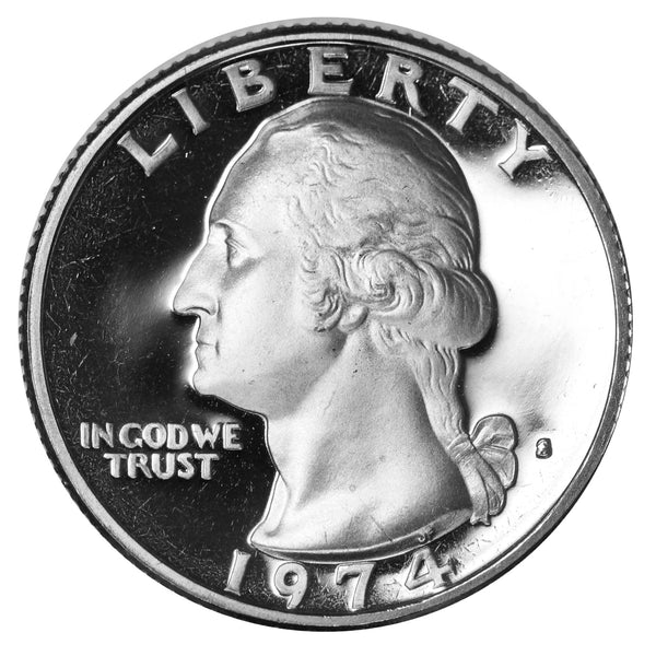 1974 S Washington Quarter Choice CN-Clad Proof