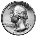 1974 -D Washington Quarter Roll BU Clad 40 US Coins