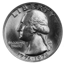 1976 -P Washington Quarter Roll BU Clad 40 US Coins