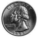 1994 -D Washington Quarter Roll BU Clad 40 US Coins