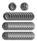 1968 S Washington Quarter Choice Gem Proof Roll CN-Clad (40 Coins)