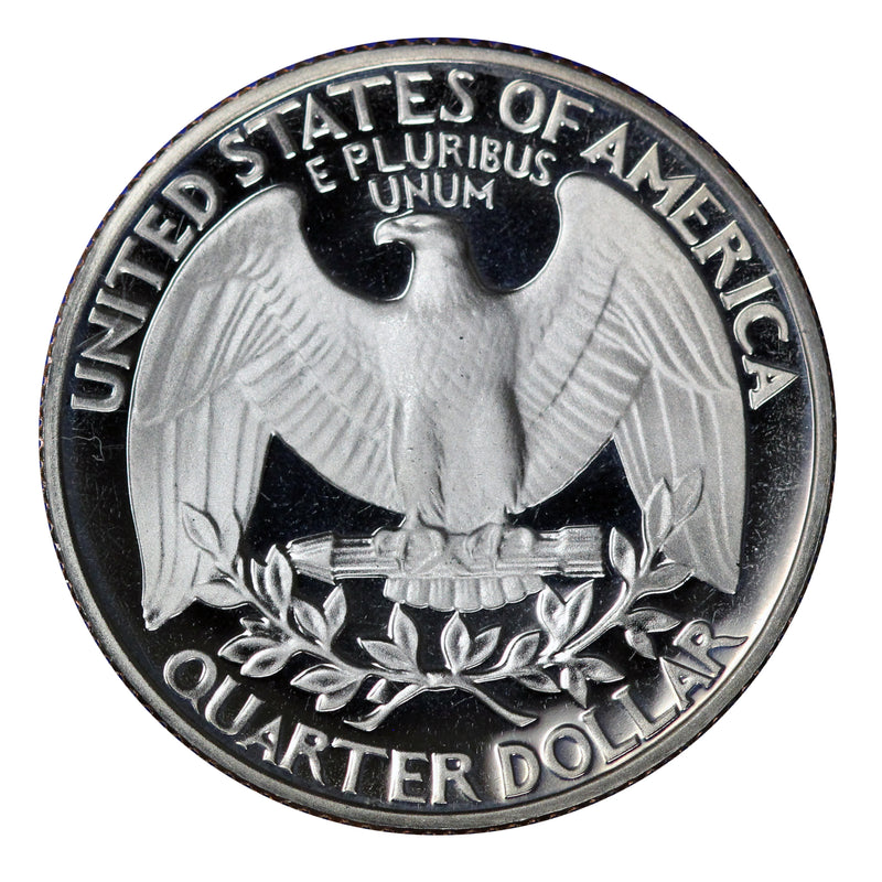 1981 S Washington Quarter Gem Deep Cameo Proof Roll CN-Clad (40 Coins) Type 1