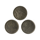 Spain 25 Pesetas Circulated Set including World Cup 3 coins