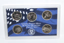 2002 State Quarter Proof Set CN-Clad (OGP) 5 coins